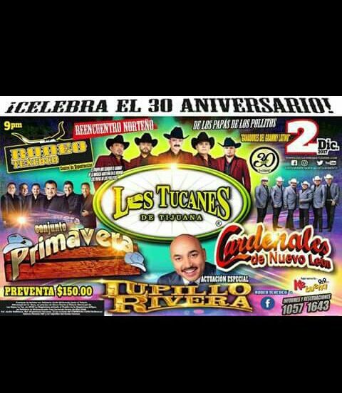 Team_Lupillo_of's tweet photo. 2 de diciembre @LUPILLO8 en #RODEOTEXCOCO no te lo pierdas #ELREYDELOSBORRACHOS #ELCHINGONDECHINGONES #RIVERADEADEVERAS #INLOVE #PROXIMASPRECENTACIÓNES #LR08 #ELTORODELCORRIDO #LUPEFANS #LUPILLOTEAM #LUPICHIKAS #LUPICOMPAS https://t.co/spkqHQDBZl