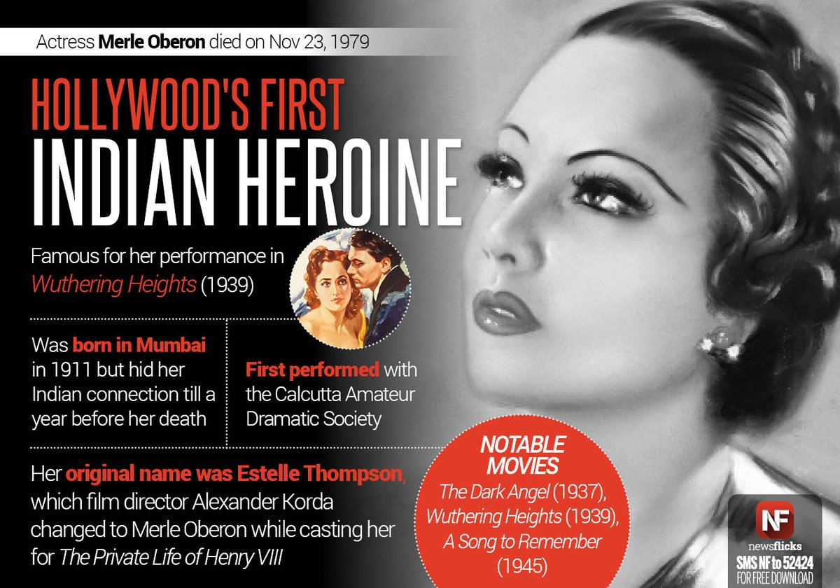 Remembering Merle Oberon, the first 'Indian' actress to enter Hollywood