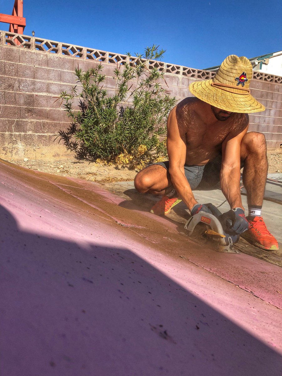 Ricardo_Laguna's tweet photo. Picked a HOT day to do the rebuild at #RLsBackYard... Gracias for everyone that came out to give me a hand on the #Remodel 
#BMXlife #homeimprovements #DIY #DIYproject #DoItYourSelf #cheapdiyprojects #homediyproject #WorkFlow #ProblemSolve #tools #Vegas #lovefixerupper https://t.co/tmc2kXTvW7