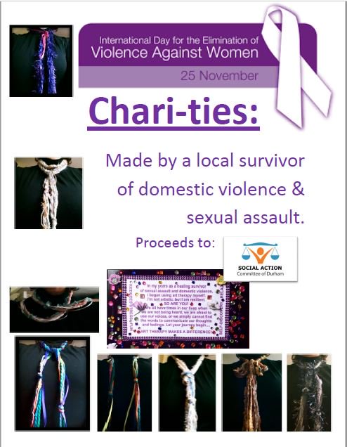 SacDurham's tweet photo. Here's an opportunity to support TWO community resources: @LvngRmArt &amp; @SacDurham Come show you care &amp; #MakeADifference in @RegionofDurham Nov. 25th is Int'l Day for Elimination of Violence Against Women #NoMore #ShinetheLight BE #Younique! #MeToo https://t.co/oe2ecdfAFu
