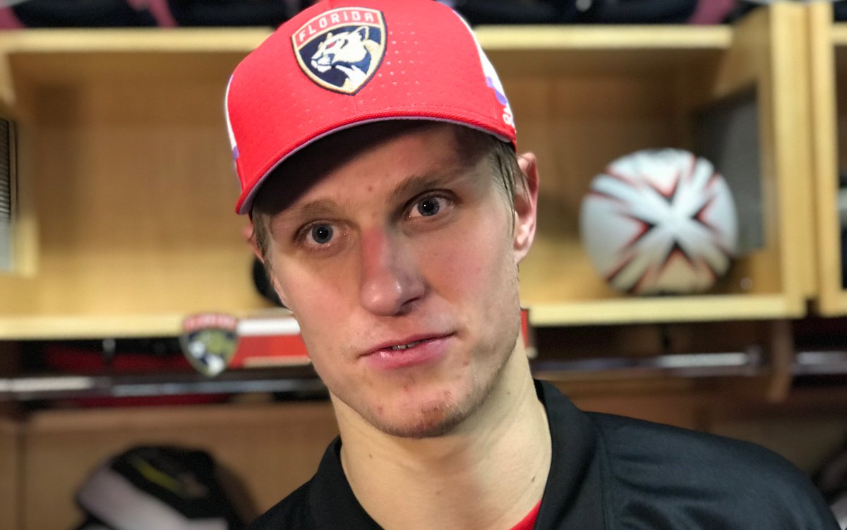 “It was a lucky goal, but we’ll take it.” -Nick Bjugstad on his second period goal. https://t.co/diUqIQfulc