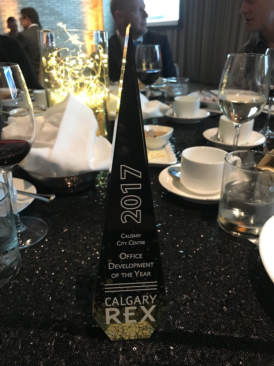 VaidilaB's tweet photo. Calgary City Centre wins the Office Development of the Year Award at the inaugural NAIOP Rex Awards in Calgary. https://t.co/uszp7oNO8j