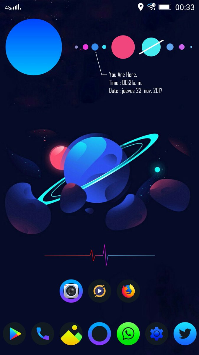 zmacksan99's tweet image. Home #novalauncher #zooperwidget #personalizaciónandroid #android #abstract #planeticonpack