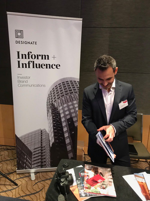 Designate is proud to be sponsoring this year’s <a href="/AIRAOfficial/">AIRA</a> CONNECT Annual Conference #investor #reporting