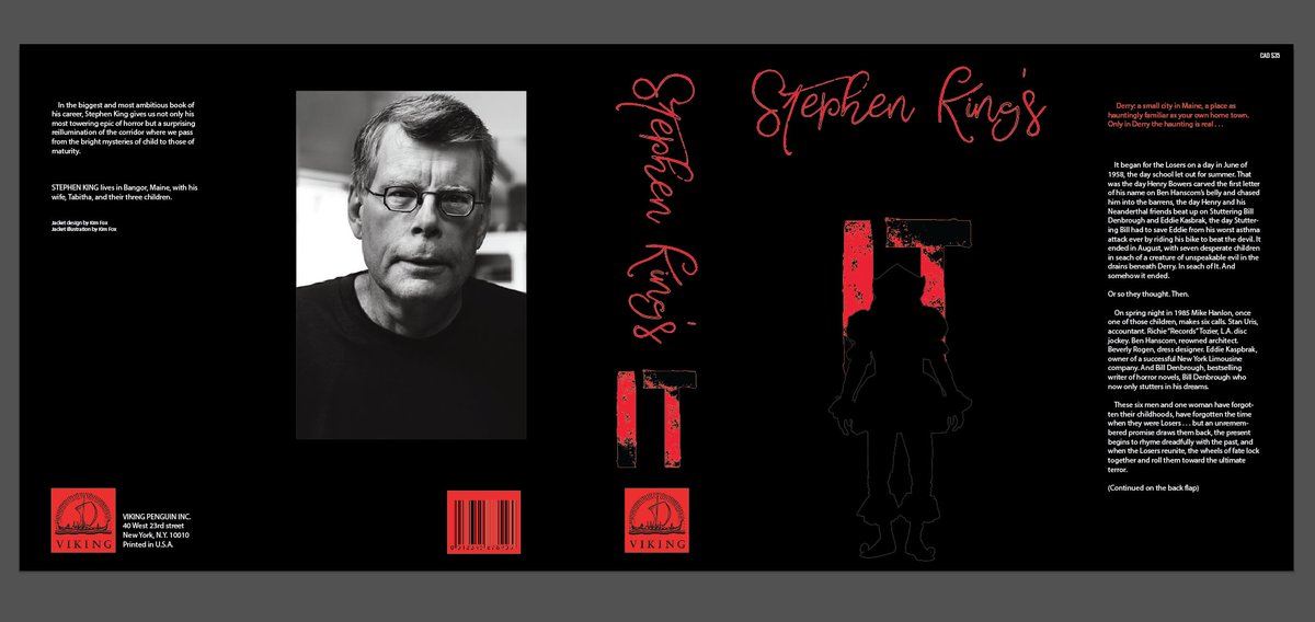 CinderFoxDesign's tweet image. Update on IT book cover