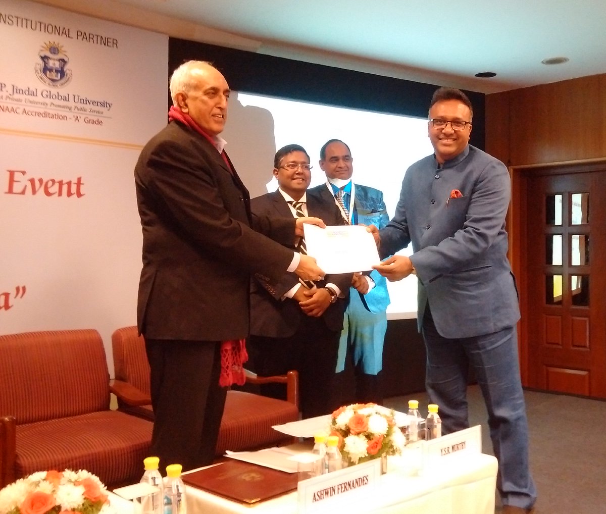 JindalGlobalUNI's tweet photo. Proud moment for #JGU to be featured in the #QS University Rankings: BRICS 2018. Ranked among the Top 10 Private higher education institutions in India. @MPNaveenJindal https://t.co/NPidU2zO0o