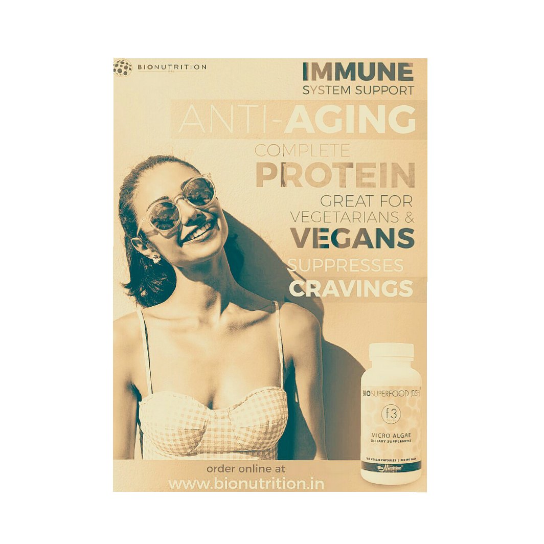 Unusual product post here for me but this is good stuff  ;) For anyone on a look out for all-rounder, natural plant and algea based supplement, do check this out. <a href="/BioNutritionIN/">Bionutrition</a> <a href="/JuspreetWalia/">Jus</a>