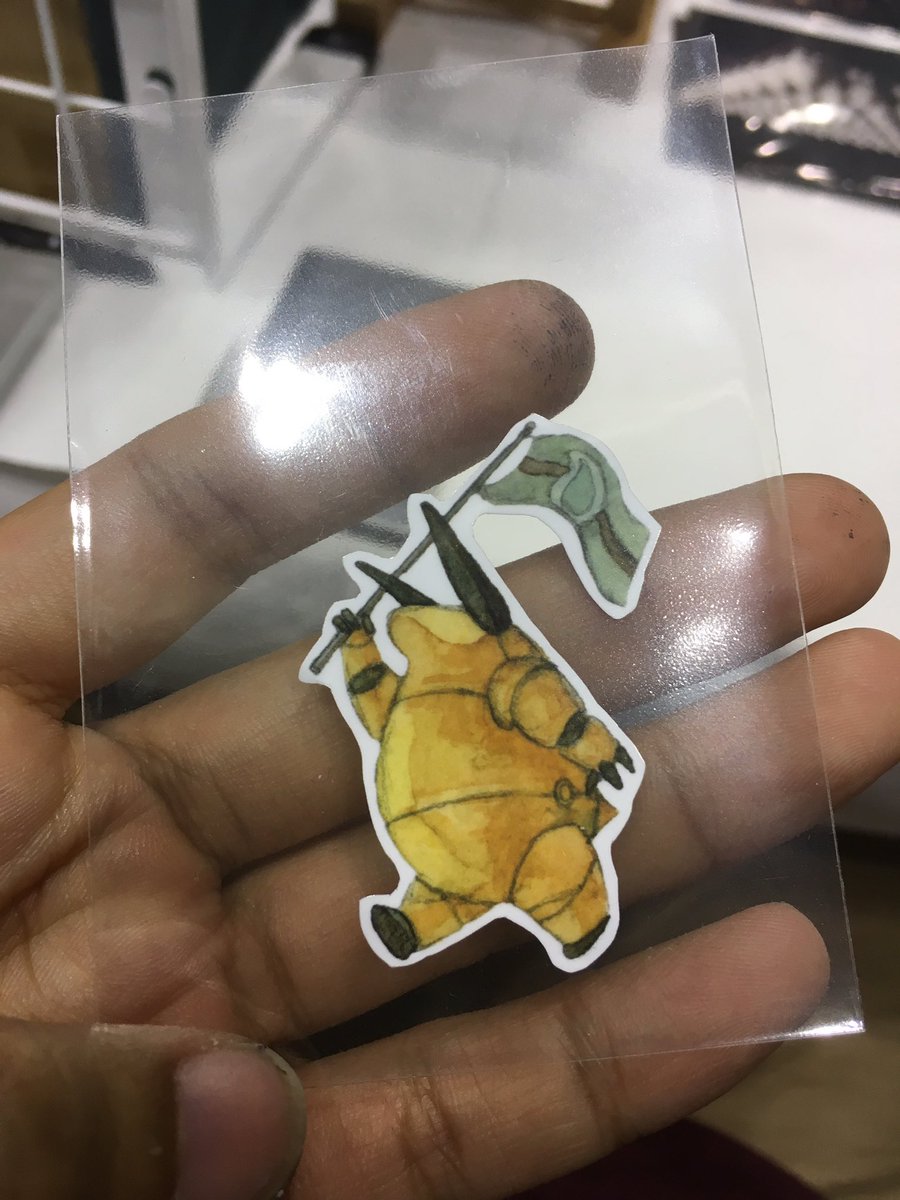 Kazma_Taiki's tweet photo. 僕の一押しはこのシールです!
50円!
#コミティア112 #COMITIA112 https://t.co/Y7TN7iuZwn