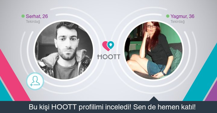 #HOOTTapp Yakınındaki kişilerle sohbet etmek için HOOTT indir. HOOTT ile Eğlen! goo.gl/jPUaB0