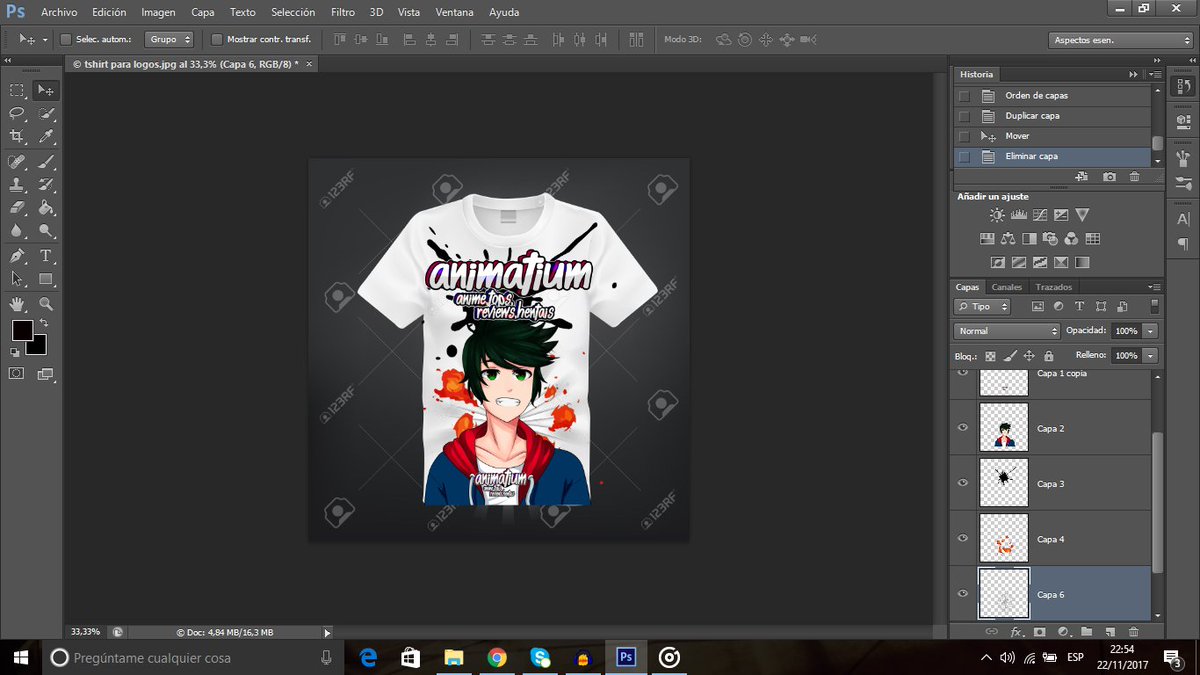 animatium's tweet photo. 2da demo o 2da versión t-shirt animatium jejje https://t.co/lt7dFMOuf4
