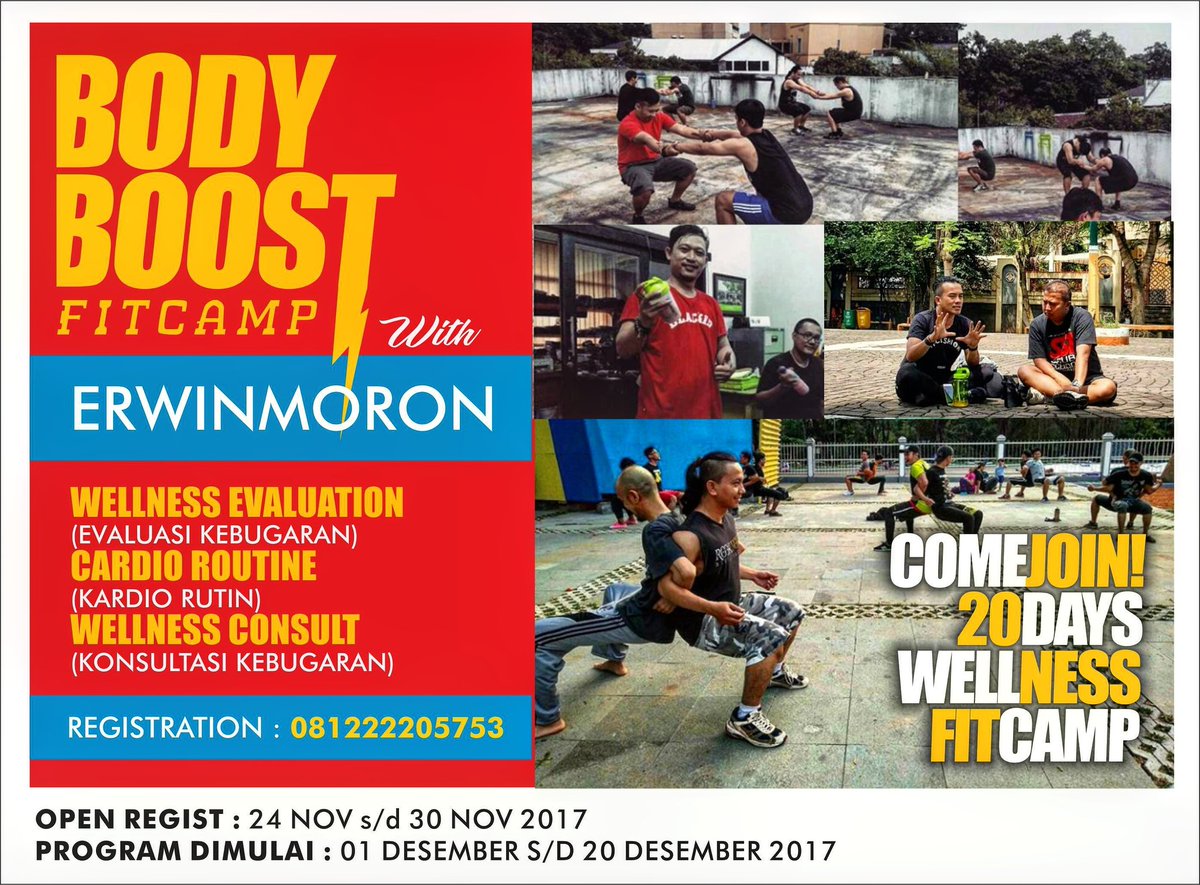 Yuk kita Bugar Bersama dan Tambah Umur Sehatmu | Registrasi 081222205753