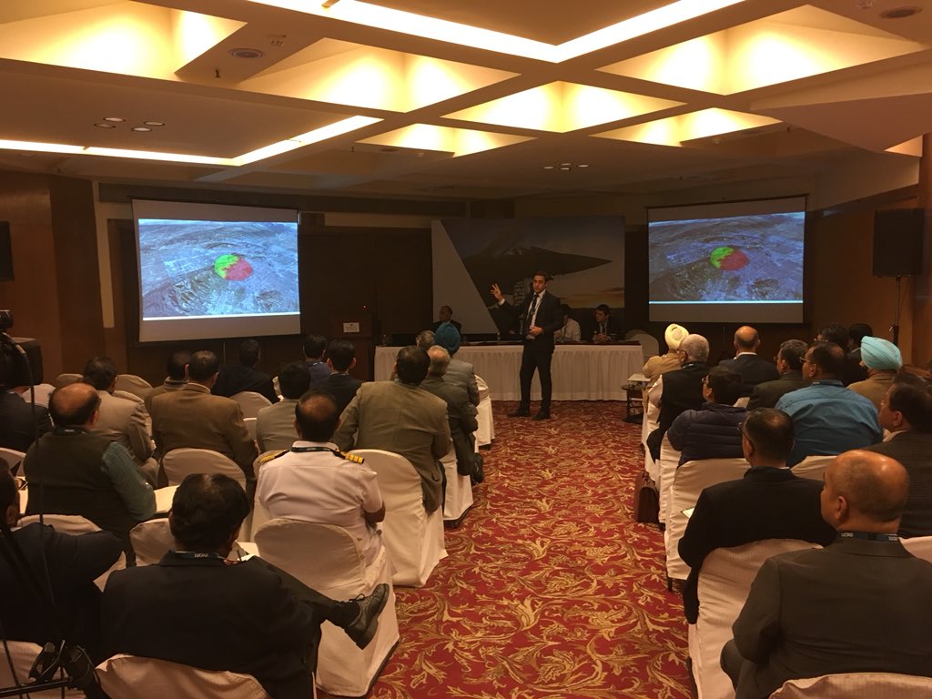 SeppeHelsen's tweet photo. Vincent setting the scene by showing how @LUCIADconnect is used in numerous systems in India and beyond for real-time data visualisation and analysis. https://t.co/GwjNARkdC5