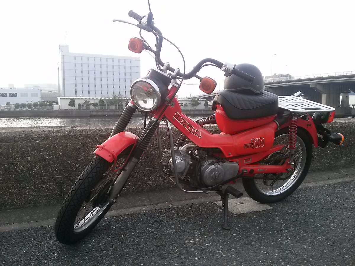 Foglio Garage バイク盗まれました 車種 Ct110 ハンターカブ 国内仕様 オレンジ 名古屋市 こ 240 車台番号 Jd01 日時 11 3 金 15 00 11 4 土 9 30の間 場所 名古屋市中区新栄 拡散希望 Ct110 ハンターカブ バイク盗難 T Co