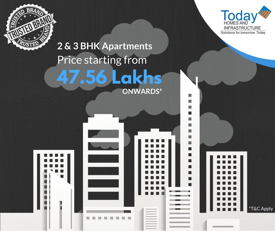 No #GST Imapct - Book your home now at todayhomes.co.in