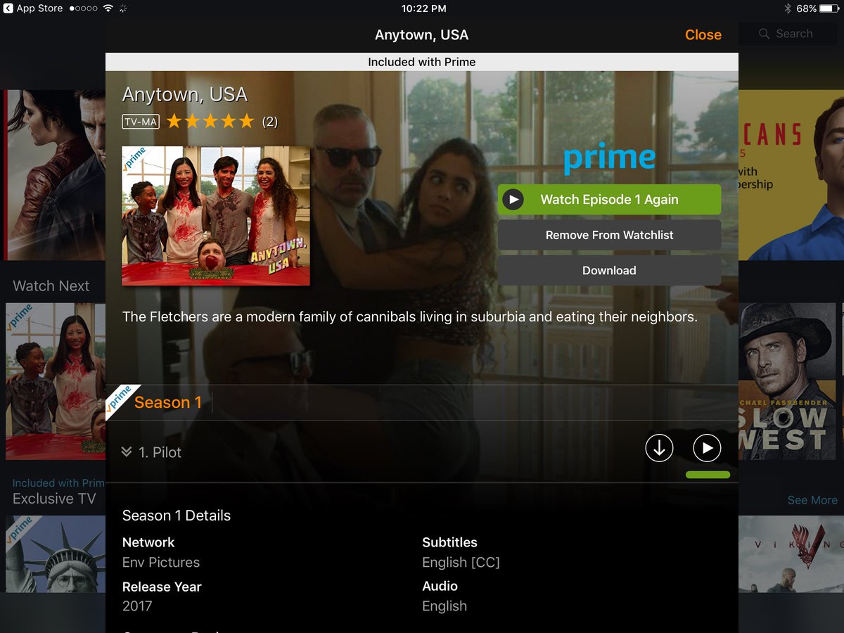 AnytownSeries's tweet photo. This will never get old ... #AmazonPrime https://t.co/jWbwv1jiYs