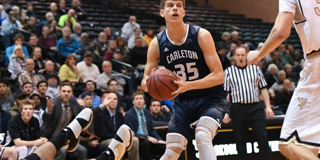 CarletonKnights's tweet photo. Recap: @carletonmbball rides hot finish by Stritzel, steadiness of Grow to take down Colorado College, 76-65, in season opener. https://t.co/t2WNcciLA9 #d3h #miacmbb https://t.co/c7Don62Meb