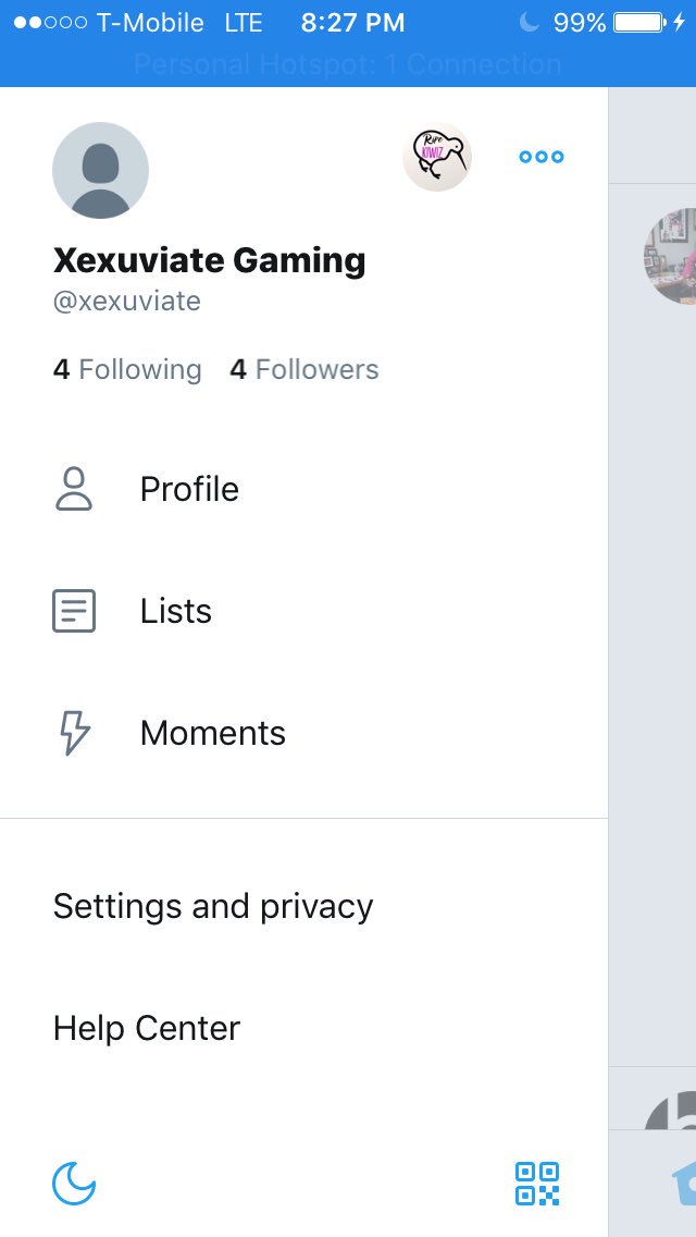 Aye can you guys follow me on my new twitter account. I will be very active on it in the next couple days when I'm done with my editing of my emblem and banner.