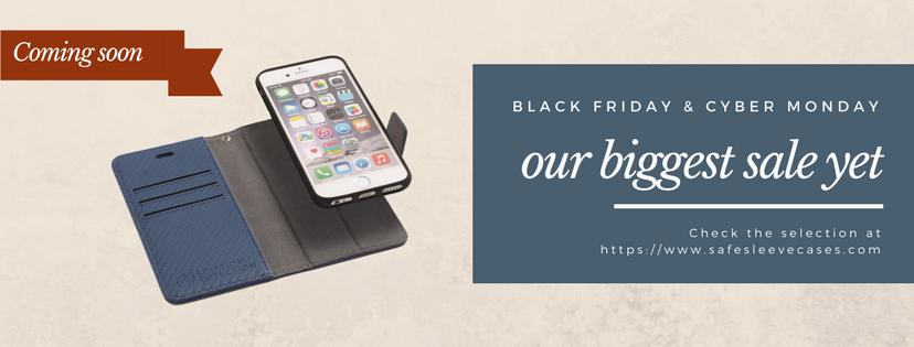 SafeSleeve's tweet photo. ⏳  B L A C K 🏴  F R I D A Y ⏳  Sooner than you think! #Blackfriday #Blackfriday2017 #Blackfridaysale #safesleeve #wellness https://t.co/fRm2XjraF9
