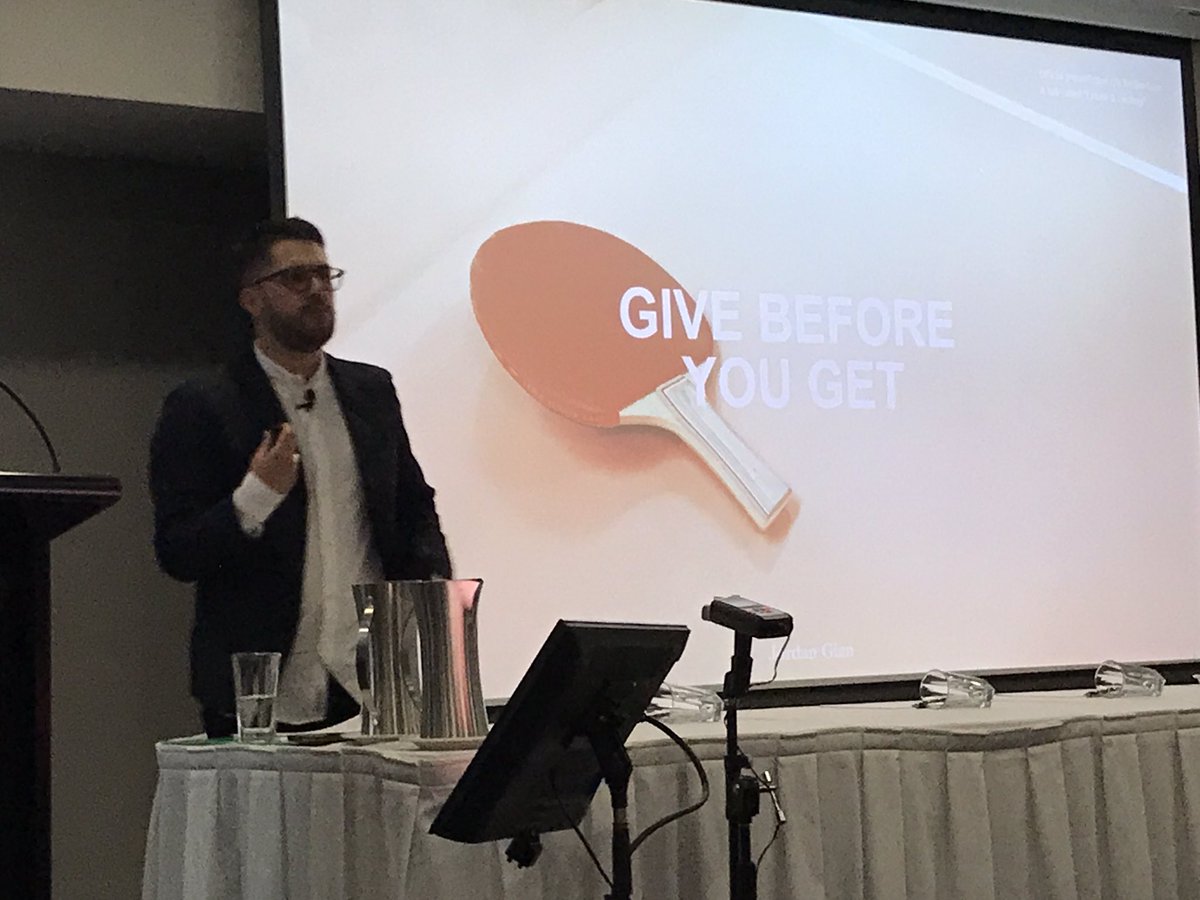 ChadRenando's tweet photo. @Jordangian shares his startup journey. Curiosity, creativity, courage, resilience. Say yes. Give before you get. Resourcefulness beats resources. Dream big, start small. #innovateWA #RegionalDevelopmentWA https://t.co/UMfkUdDi2I