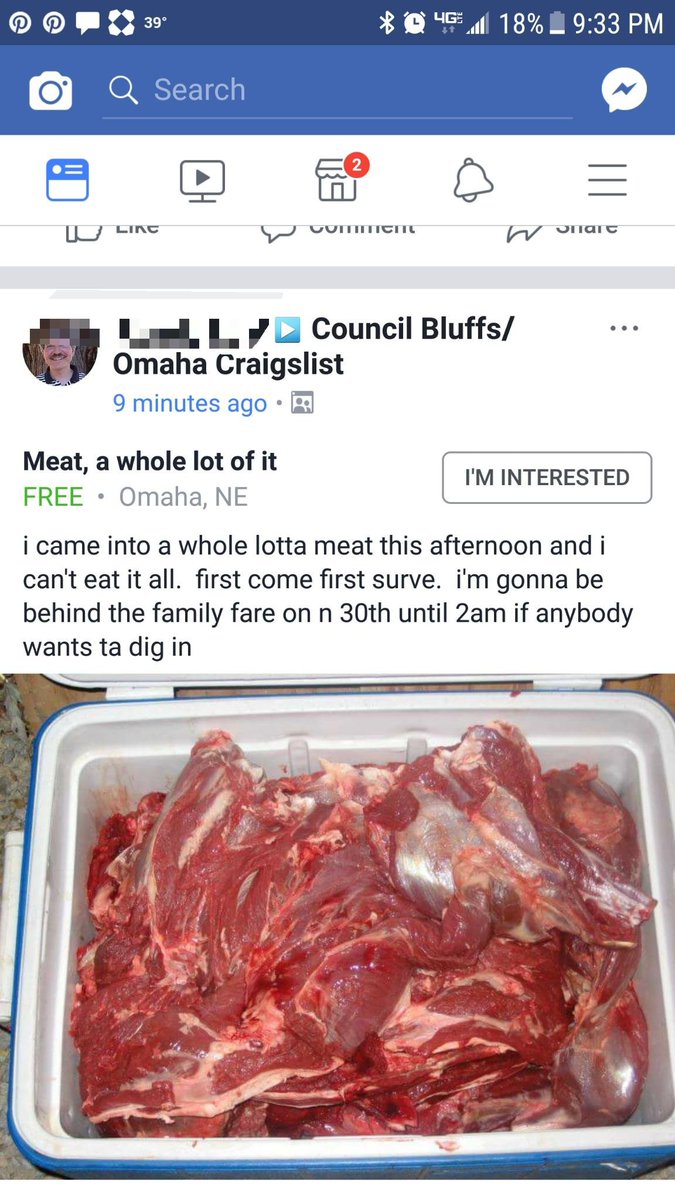 Free parking lot meat... <a href="/MeanStreetsOMA/">MeanStreets Omaha</a>