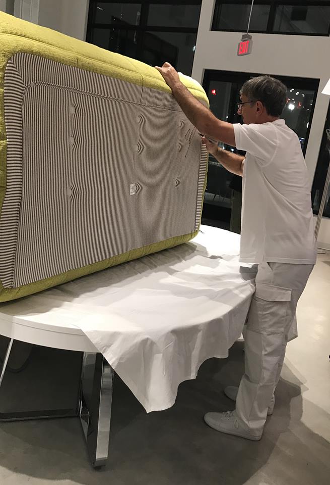 The final destination in our Togo Tour: the Ligne Roset pop up at the Wharf in DC.
Thank you to Mr. Berthaud for sharing his talent, and thank you to all who attended and experienced his craft.