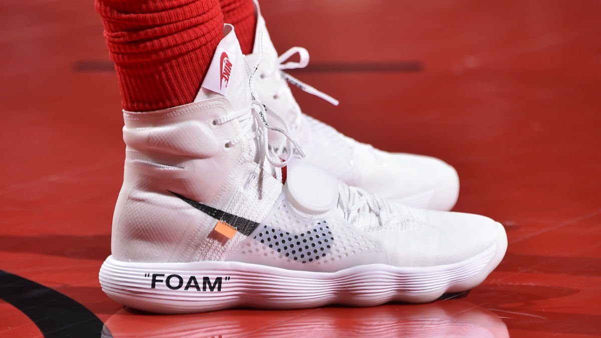 red off white hyperdunks