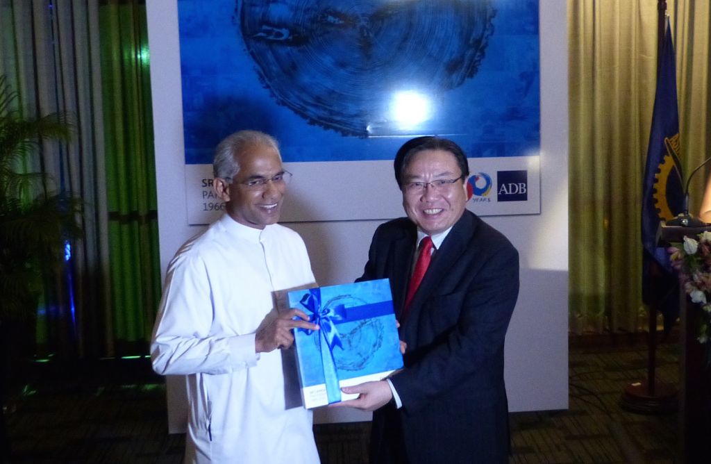 ADB_HQ's tweet photo. ADB VP Reaffirms #SriLanka Partnership, Launches Book Marking 50 Years of Ties With @EranWick https://t.co/PNFyryO8t2 #ADB50 https://t.co/k29zIzDabj