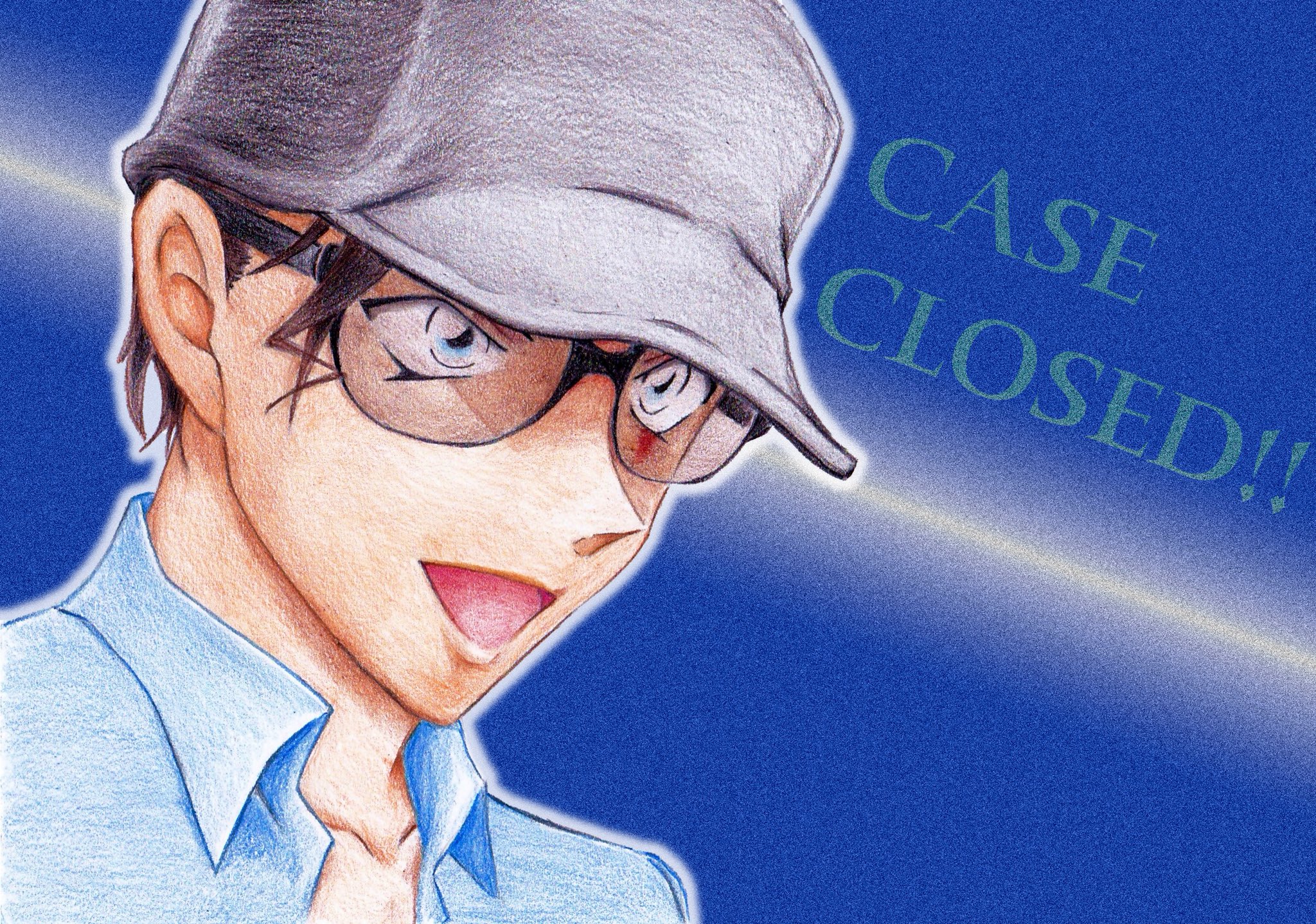 Bj1034 ハロ嫁待機 Case Closed 背景は面倒になってしまったのでデジタルで 名探偵コナン 赤井秀一 さざ波シリーズ さざ波の魔法使い 色鉛筆画 色鉛筆 色鉛筆イラスト T Co Coudgm77lw Twitter