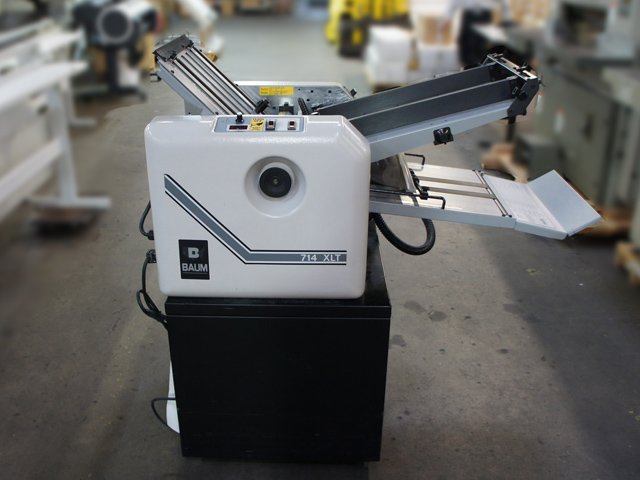 usedpresses's tweet image. ForSale: #Baum Ultrafold 714 XLT Bindery &amp;amp; Finishing machine is now available at best price. To Know more call @ 1-800-268-6577 OR Visit @ used-presses.net/product/binder…. Find more machines @ goo.gl/aVnHCc #UsedBinderyMachine #UsedFinishingMachine #UsedMachine #UsedBaumMachine