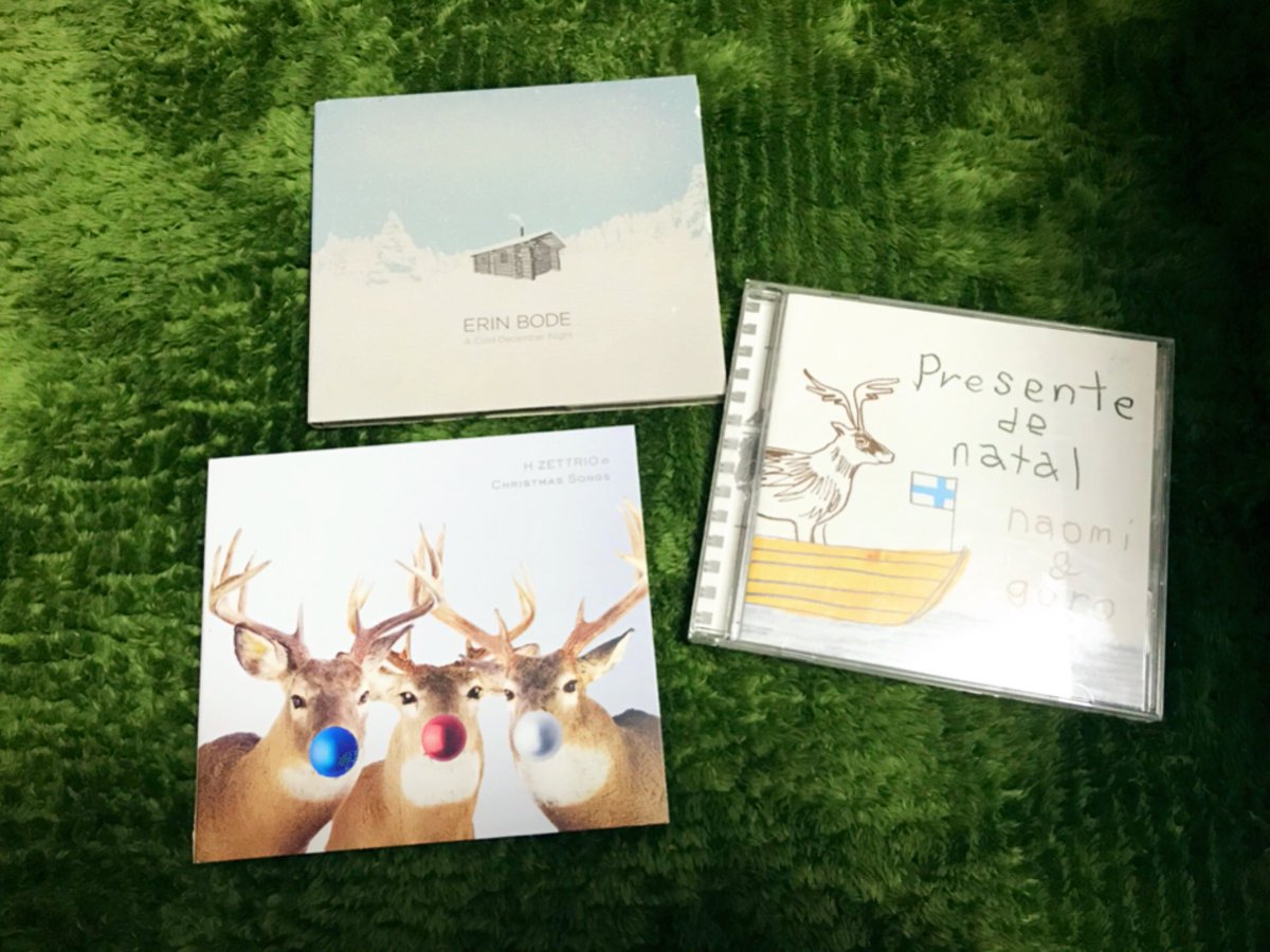 _cakkooo_'s tweet photo. My Christmas Song Album
#HZETTRIO
#ErinBode
#naomi&goro https://t.co/h44RJcW2iF