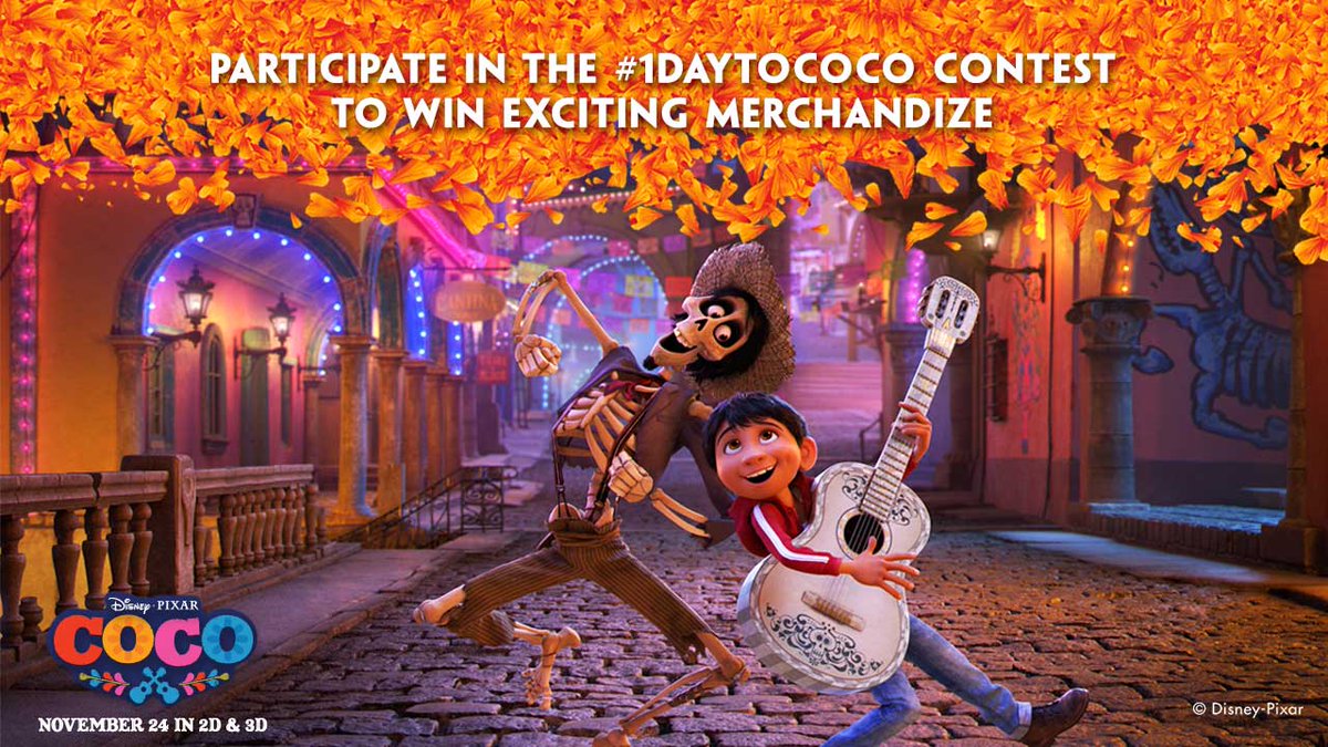 DisneyStudiosIN's tweet photo. #ContestAlert. 
The gates to #TheLandOfAncestors have opened. Answer these 3 simple questions to win exciting merchandise. #1DayToCoco https://t.co/rqUhlRo4FE