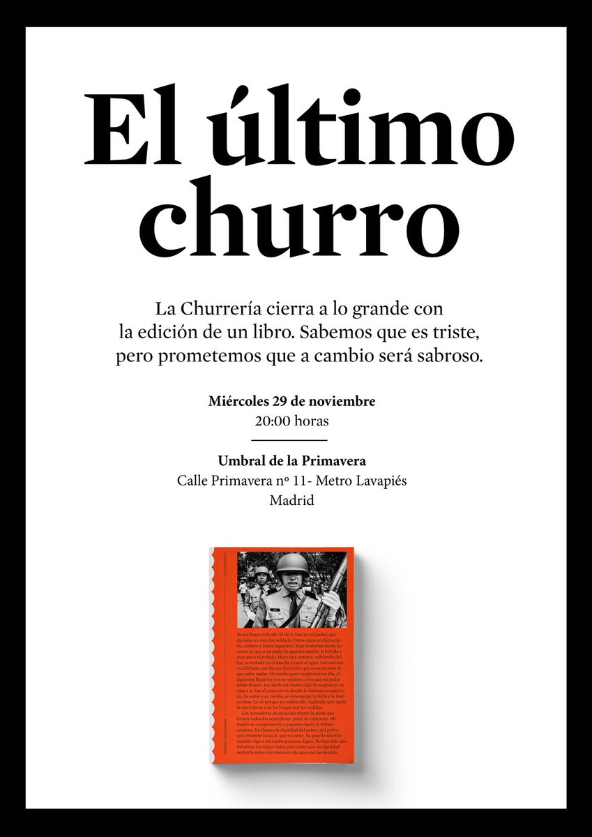 srchurrero's tweet photo. ¡Tenemos hora y lugar para la fiesta de presentación (y de despedida)! ¡Venid! https://t.co/gZo9reQ6Yv