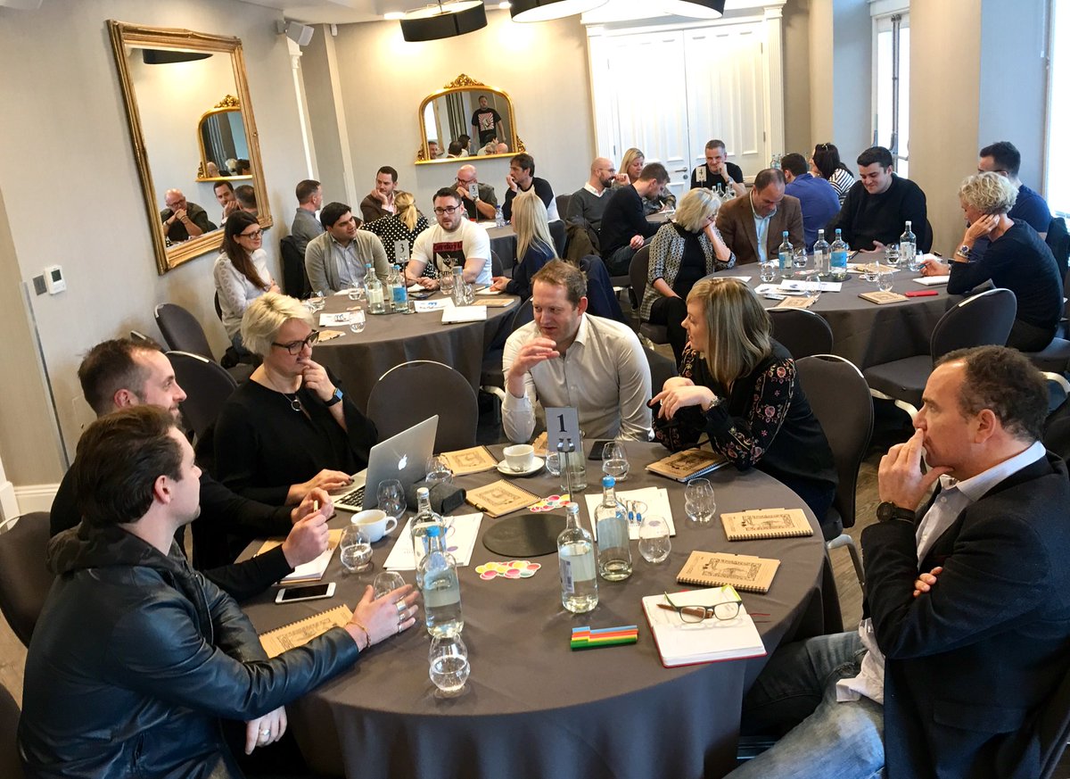 RecFest_Global's tweet photo. Kicking off our Resourcing Leaders Summit in Manchester with the guys from @BeameryHQ talking about treating candidates like customers #WeRL100 #RLS https://t.co/gVq4egzlrI