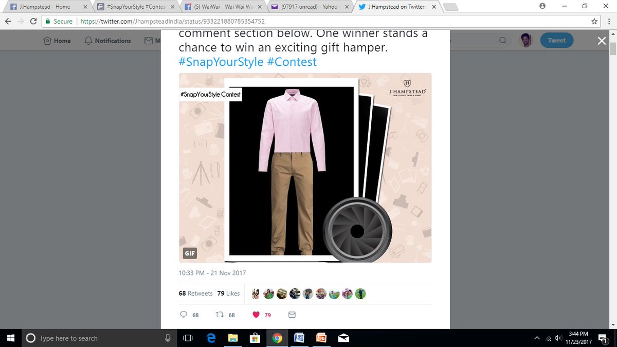 iamaslimogambo's tweet photo. @JhampsteadIndia This combination is my favourite Here is why I loved it ๐๐๐ #SnapYourStyle #Contest
@rohans1058 @RujuRockks @vinitajadhav25 @patil_pri @vinitajadhav25 https://t.co/hZwEWOtTtX
