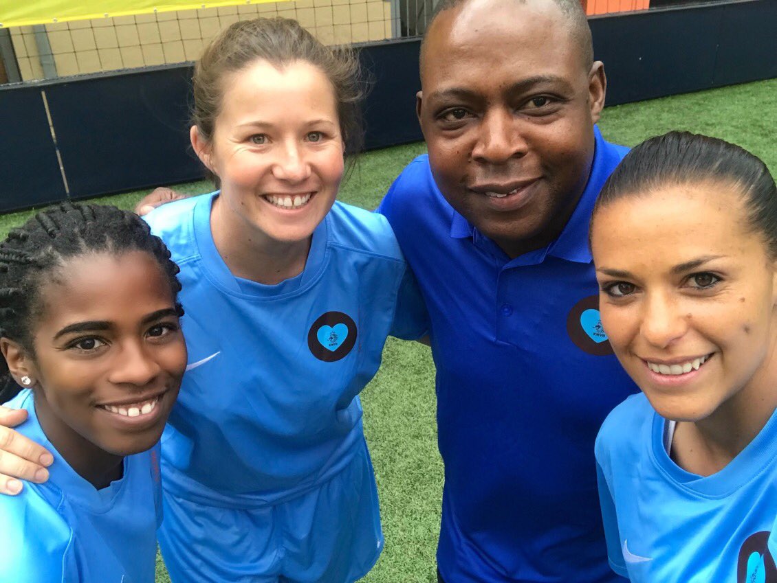 Indira_Sofia's tweet photo. Amazing, to be part of the #worldcoaches at the re-opening of the Johan Cruyff Foundation in Hillbrow yesterday for the social skills program for the lovely kids in the area. #worldcoach John Sibeko and ambassadors/legends Ronald Koeman and Kalusha Bwalya were present. ♥️⚽️ https://t.co/dr8ePVsaIF