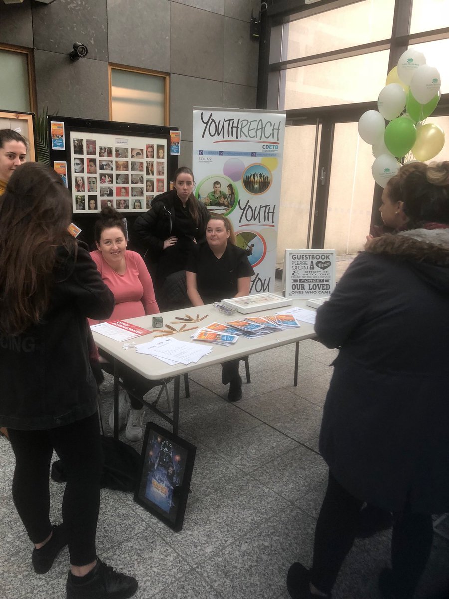 BallymunY's tweet photo. First visitors #dnwap #ballymunapprenticeshipfair #dcc https://t.co/9kRLC3Tks6