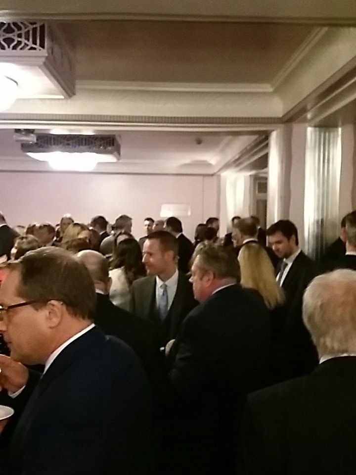 ChristeynsPeter's tweet photo. Lively coffee area @sofhtb78 @Klenzan #sofhtawards2017 https://t.co/9fYSgeslPK
