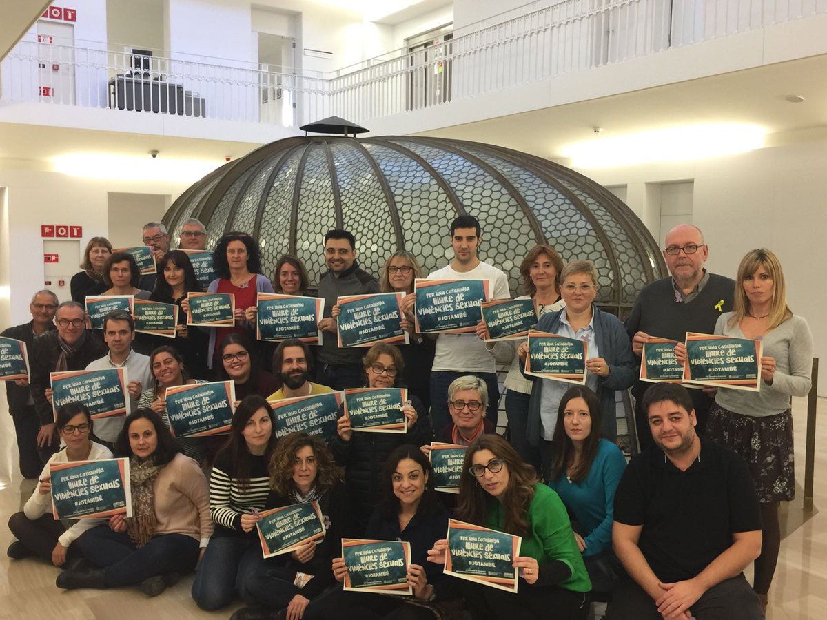 mercejou's tweet photo. El Consell Interuniversitari de Catalunya se suma a la campanya per una Catalunya lliure de violències sexuals #JoTambé #MeToo #25N @icdones  @universitatscat @recercat https://t.co/faSQx3gOcr