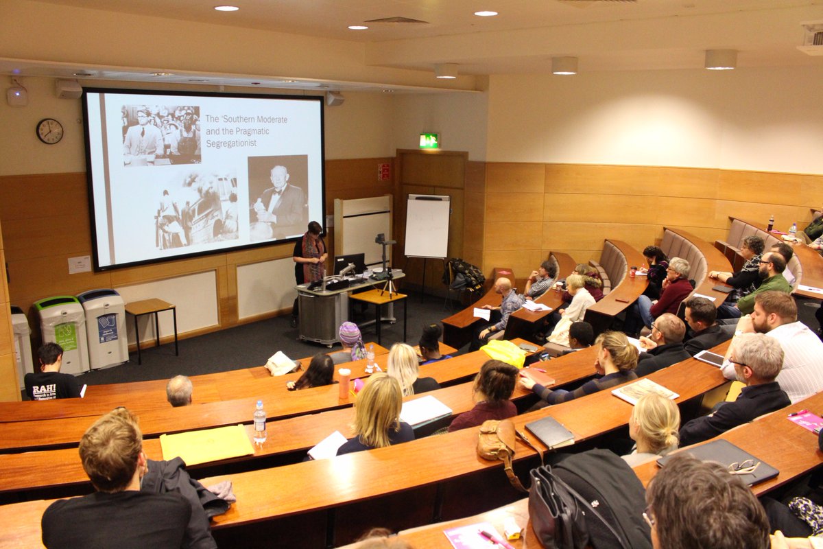 Yesterday <a href="/ManMetUni/">Manchester Metropolitan Uni</a> hosted by <a href="/mmu_RAH/">RAH! Manchester Met</a> Professor and Pro-Vice Chancellor for Education <a href="/HelenLaville1/">Prof Helen Laville</a> held a public lecture 'The Gentle Weapon' It explored the pressures facing white women who attempted to advocate a moderate position on racial integration, Montgomery Alabama.
