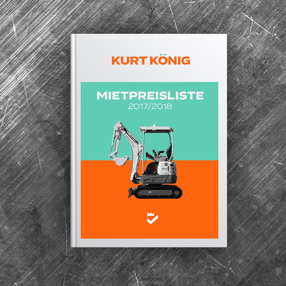 "Kurt König. Beste Voraussetzungen. HAKEN DRAN." Dafür steht das neue Corporate Design, das wir für unseren Kunden Kurt König Baumaschinen entwickelt haben. Mehr über dieses spannende Projekt erfahrt ihr hier goo.gl/NSC5pA
