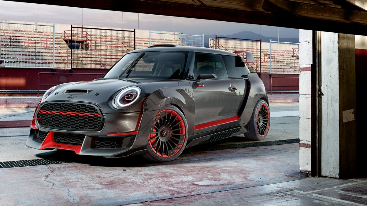 MelroseArchMINI's tweet photo. The MINI JCW GP Concept. For The Few. #MINI #JCW #GPConcept #JohnCooperWorks https://t.co/DHT59jPH1u