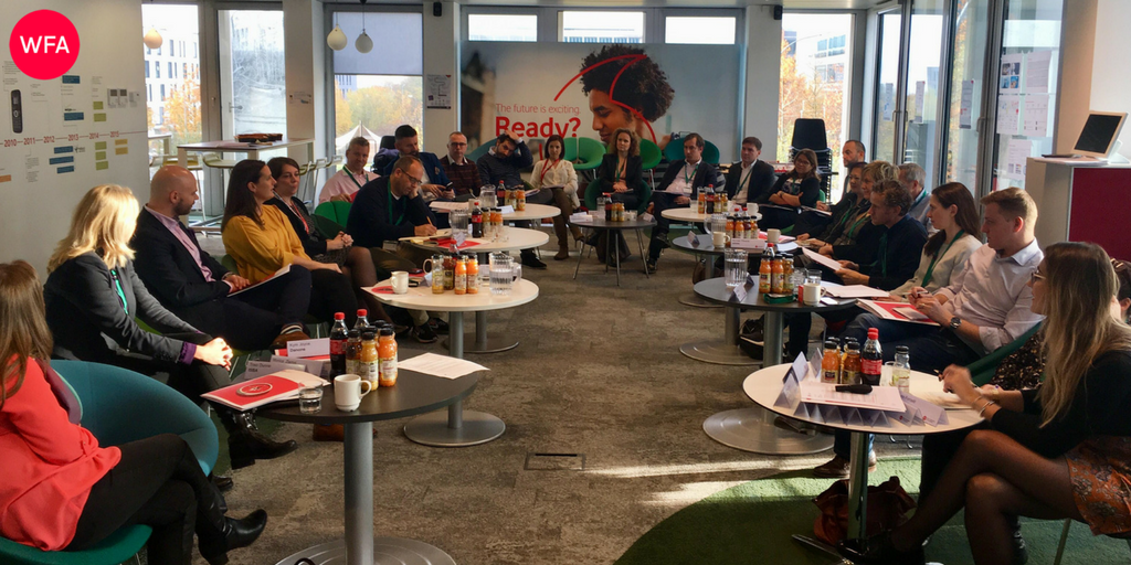 wfamarketers's tweet photo. Transparency, talent and transformation of the global marketing procurement function were top on the agenda at yesterday's WFA Sourcing Forum in Luxembourg, kindly hosted by Vodafone. More info on our Sourcing Forum: https://t.co/r2Kvyk0bT6 https://t.co/e6CTRDROsj