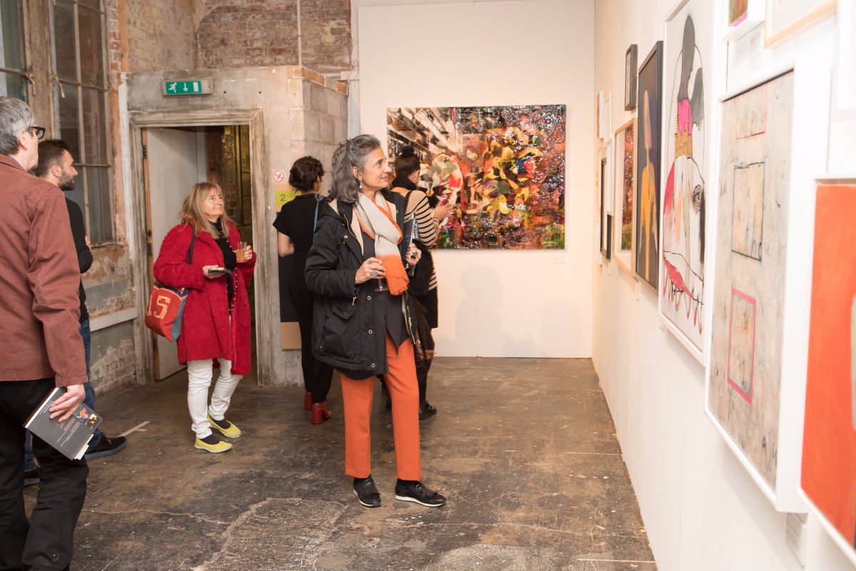 Don't miss the exciting <a href="/tnoac/">National Open Art</a> exhibition at Bargehouse - ends this Sunday. Open 11am-6pm and free to visit. Photography by David Owens oxotower.co.uk/events/nationa… …