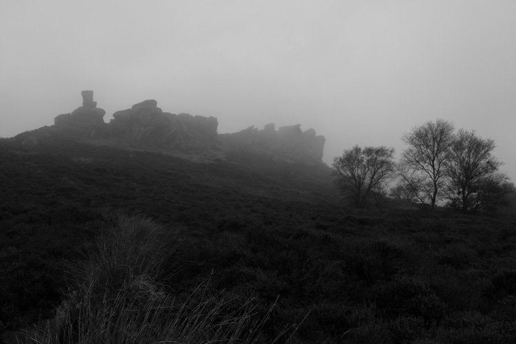 Hands up who's heard of the Ramshaw Rocks in the Staffordshire Moorlands? I hadn't before last week. What a place, so atmospheric, had it to myself. #peakdistrict #Staffordshire <a href="/PutneyArtists/">Putney Artists</a>
