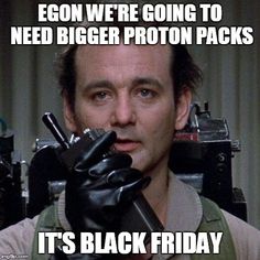 WOW_Interactive's tweet photo. Black Friday tomorrow!? Be safe out there shoppers.
#WOW #WOWInteractive #Memes #Shoppers #BlackFriday #Preparation #Ghostbusters https://t.co/nEtA6DsQ4D