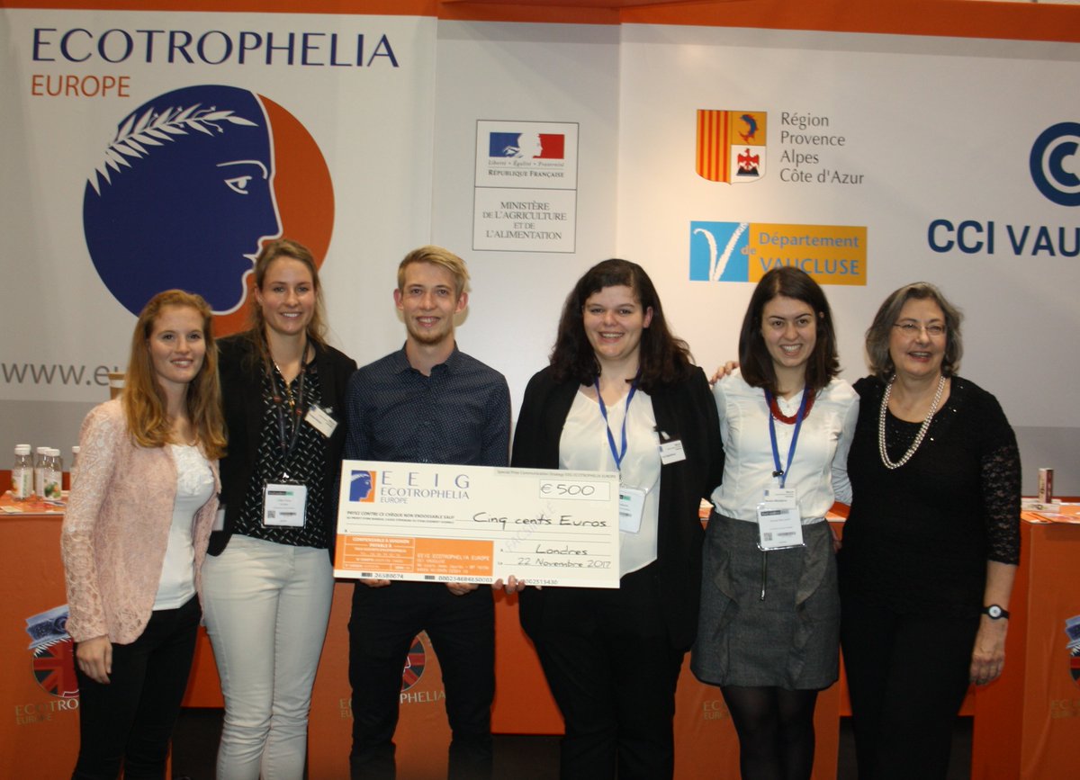 FEI_Bonn's tweet photo. London was calling - and #Mixcuit did it! Herzliche Glückwünsche an unser deutsches Team vom @KITKarlsruhe: https://t.co/CDhDYyPMyh @KITinnovation #ecotrophelia #trophelia https://t.co/3KdpOdiUqz