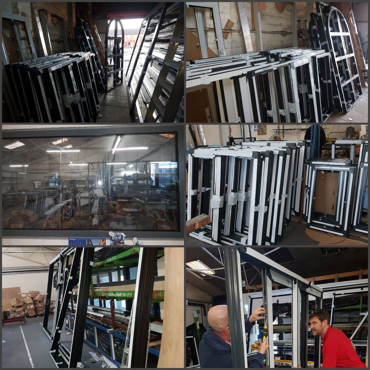 Aluserv's tweet photo. Mega busy November for us at as you can see from todays pictures #Aluserv our work program has gone off the scale. Good times #Quality #aluminium #bifold #doors #windows #wirral https://t.co/IsIJRa78CA