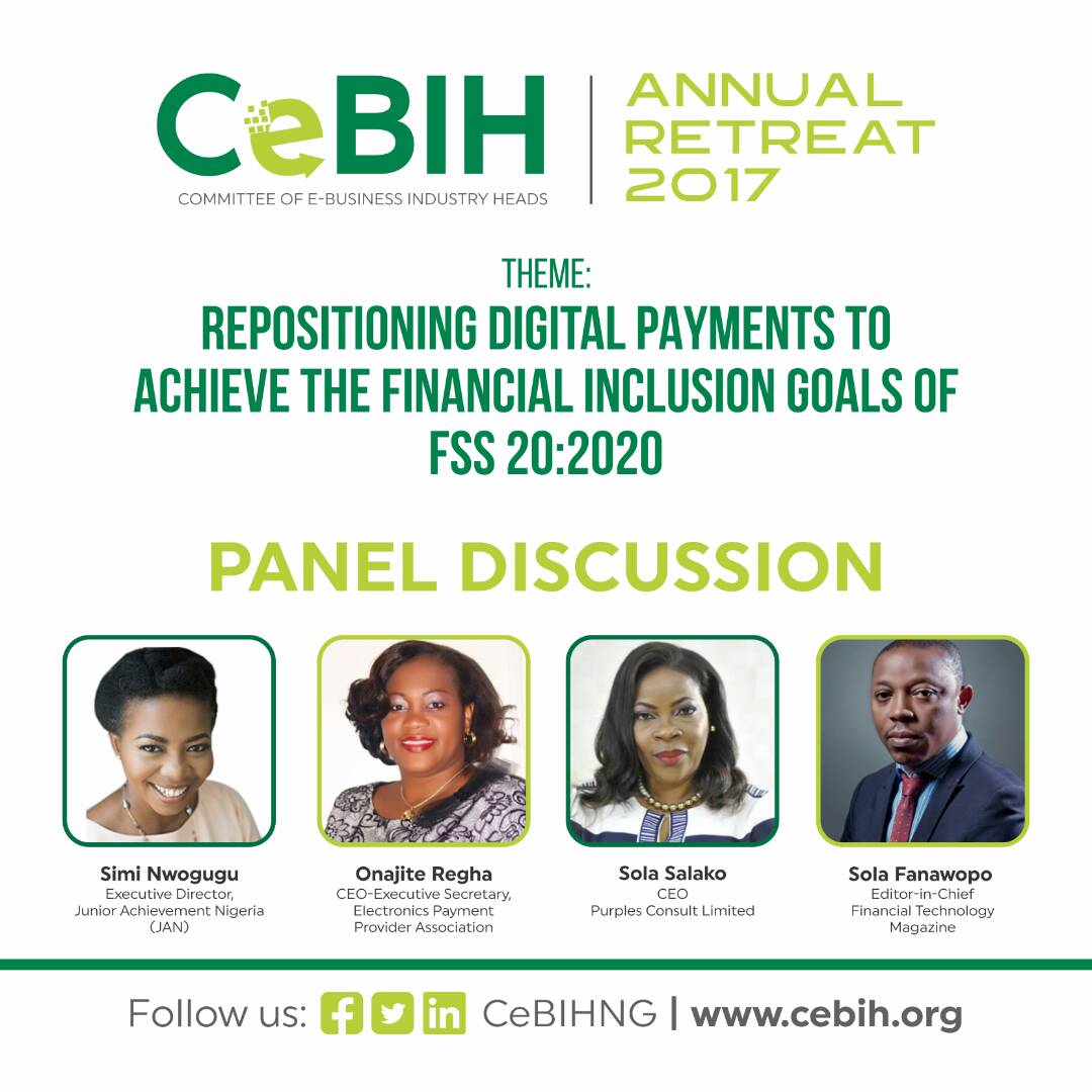 CeBIHNG's tweet photo. Already a reality, still happening live at Park Inn Hotel, Abeokuta. Join us via this link to stream live on facebook https://t.co/ZbQqZwDHrV @CeBIHNG @flutterwave @MastercardMEA @RemitaNET @EmperorStan1 @Dele_Adeyinka #CeBIHRetreat2017 https://t.co/VpehgfhO4W