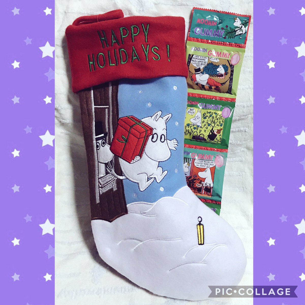 Uzivatel えりん Na Twitteru カルディで見つけてついつい買ってしまったムーミングッズ クリスマス用靴下とムーミングミ クリスマスさんが来るから準備しないと