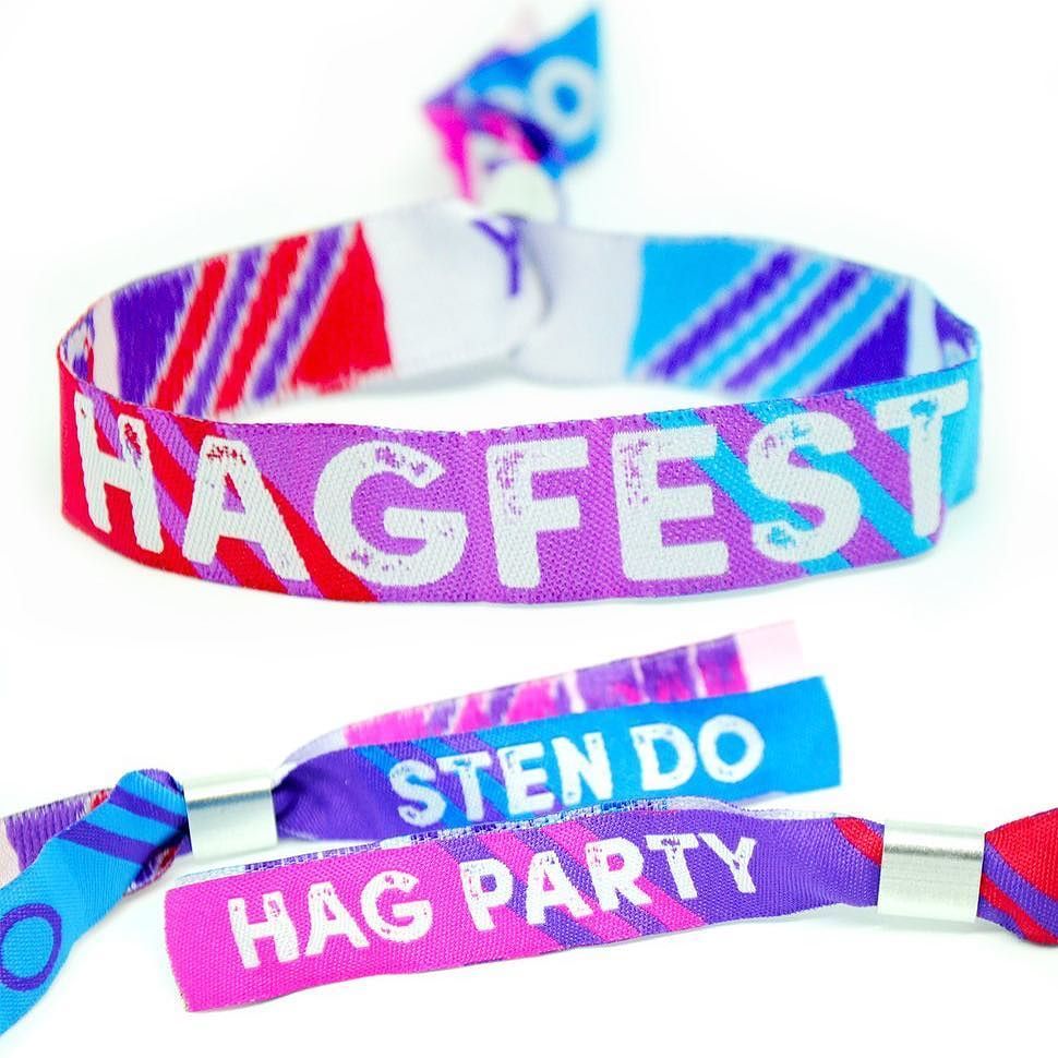wedfestival's tweet photo. Check out these new #HAGFEST joint #henparty #stagparty #wristbands from #wedfest 🙋🙋🏼♂️ #hagdo #hagparty #hag #sten #stendo #stenparty #henandstag #stagdo #hendo #bridetribe #hens #stags #festivalwedding #festivalbride #festivalbrides #bridetobe #wristband #hags #teambr… https://t.co/urRR6vrUN3